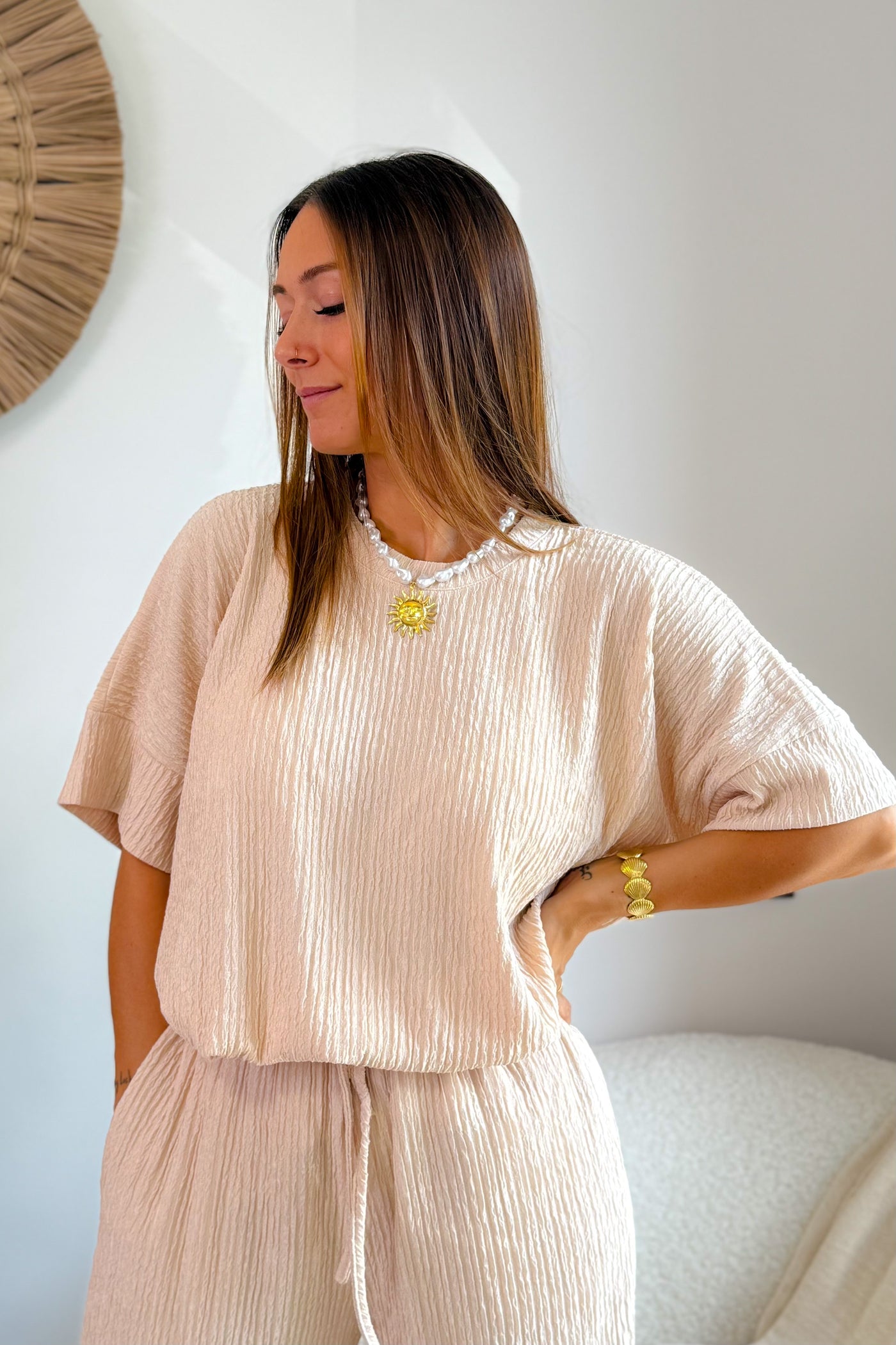 T-Shirt Annette Beige (15114417963333)