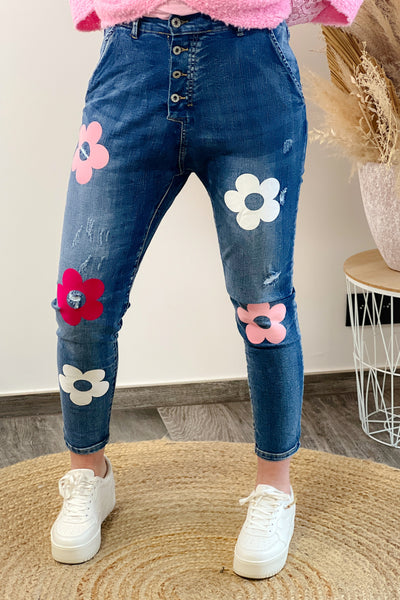 Jeans Melly&Co Flower (8812520735045)