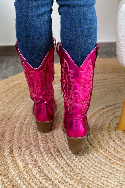 Botte Sinda Fuchsia métalisé (15314609504581)