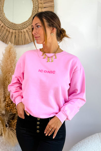Sweat " Iconic" Rose (15242540810565)
