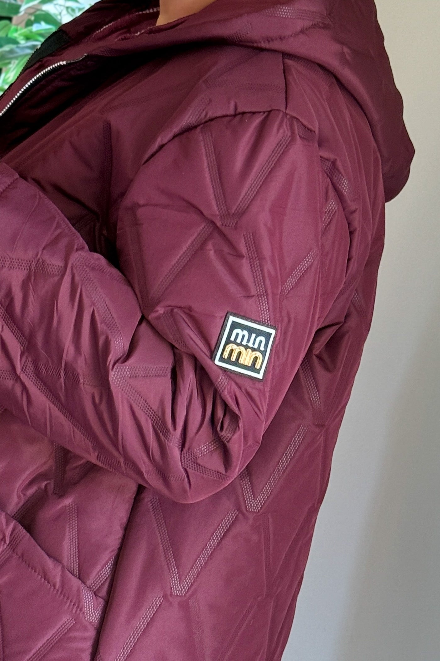 Manteau Miumi Bordeaux GT