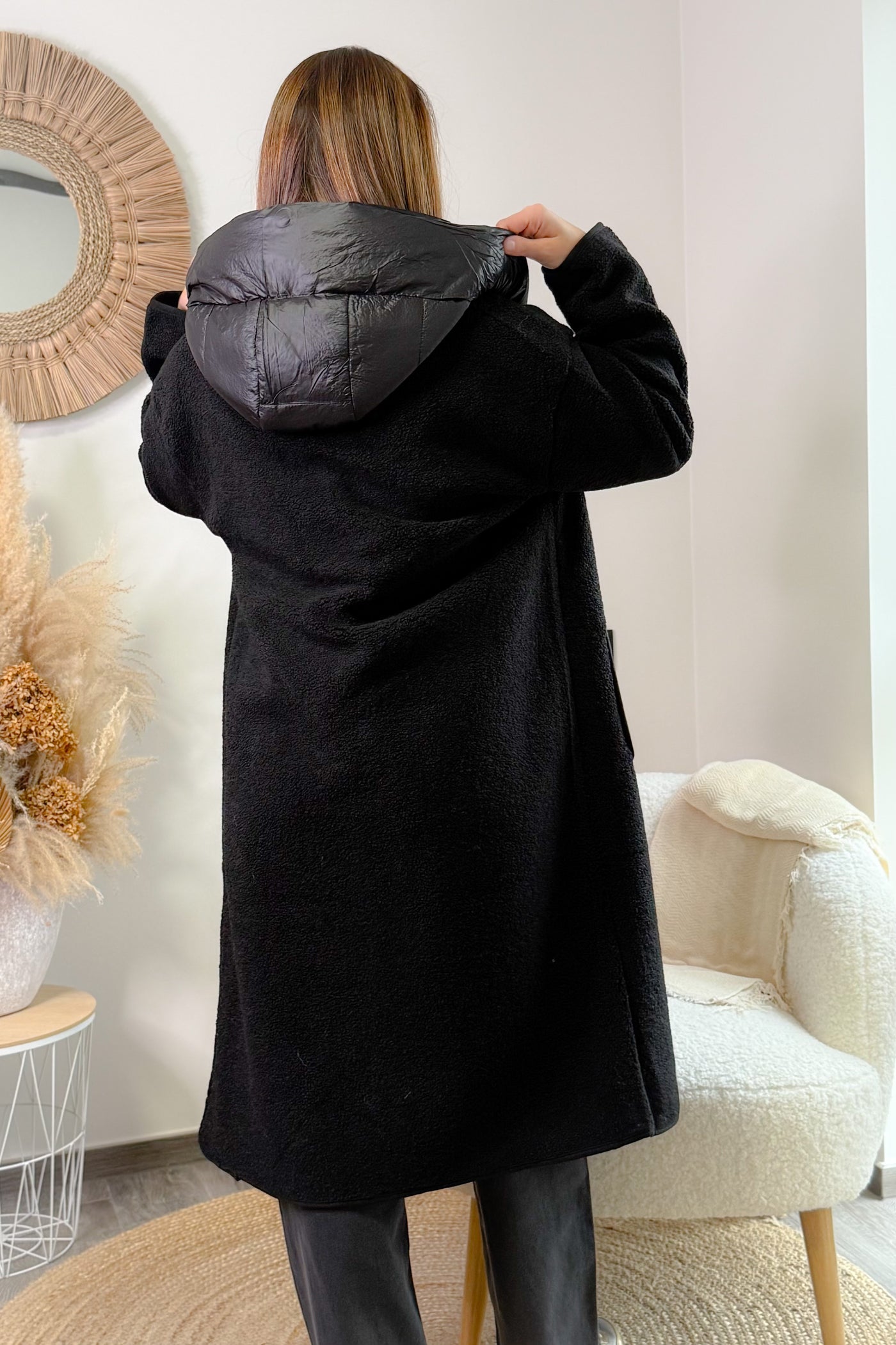 Long Manteau Dream Noir