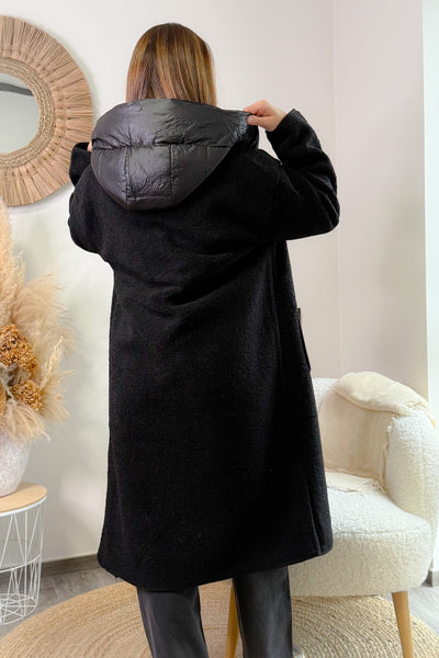 Long Manteau Dream Noir