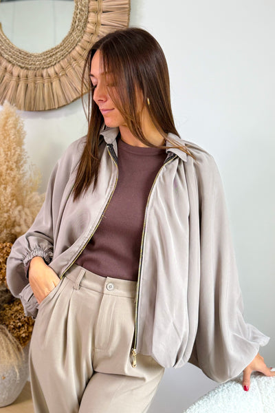 Veste Ysabella Taupe (15297581941061)