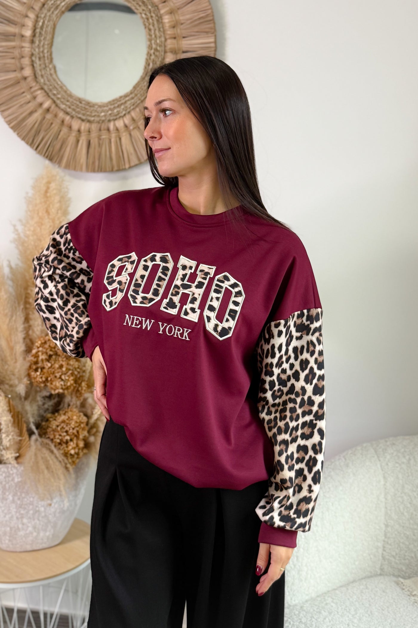 Sweat " Soho" Léo Bordeaux