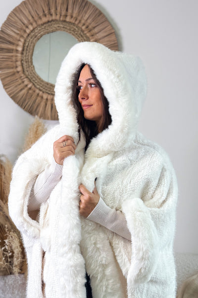 Poncho Kalinka Ecru