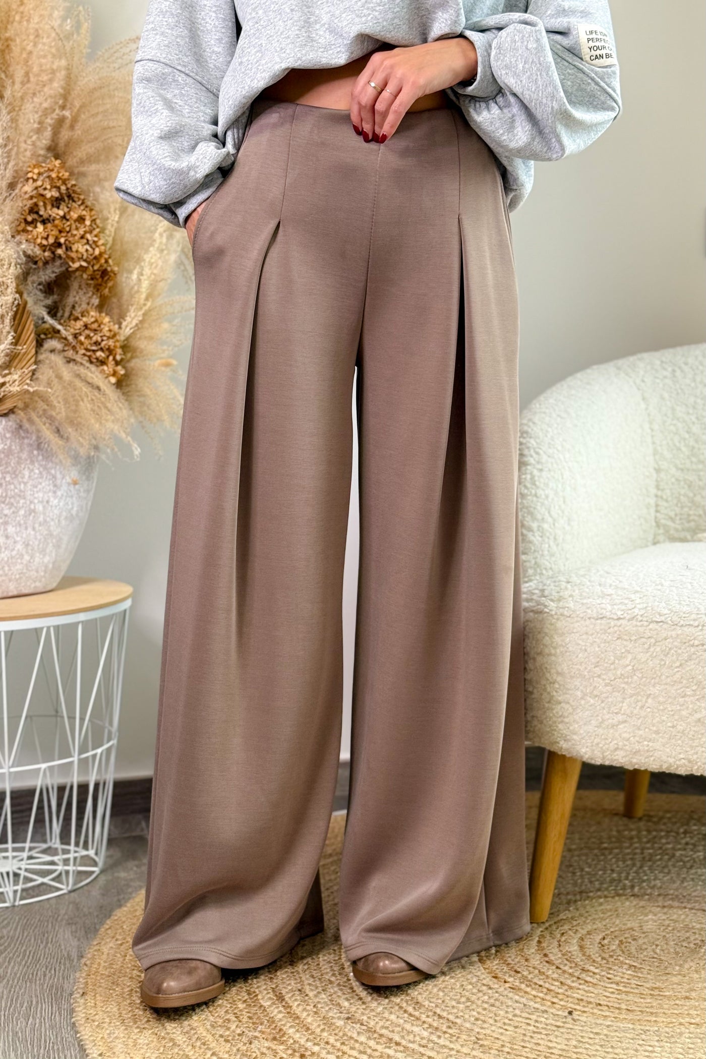 Pantalon Sylva Taupe