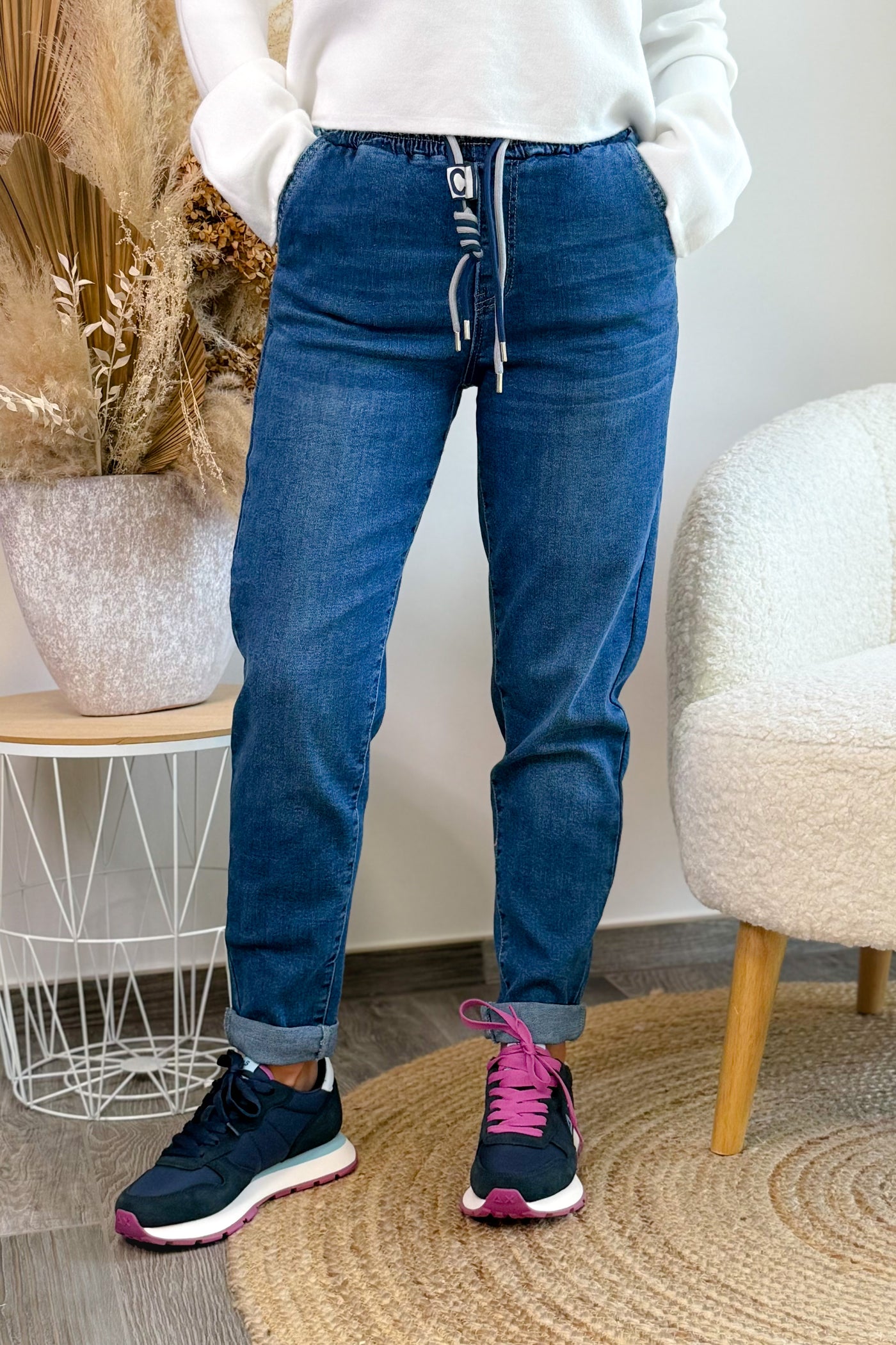 Jeans Boy Friend Nina Carter P500-11 Bleu (15198049173829)
