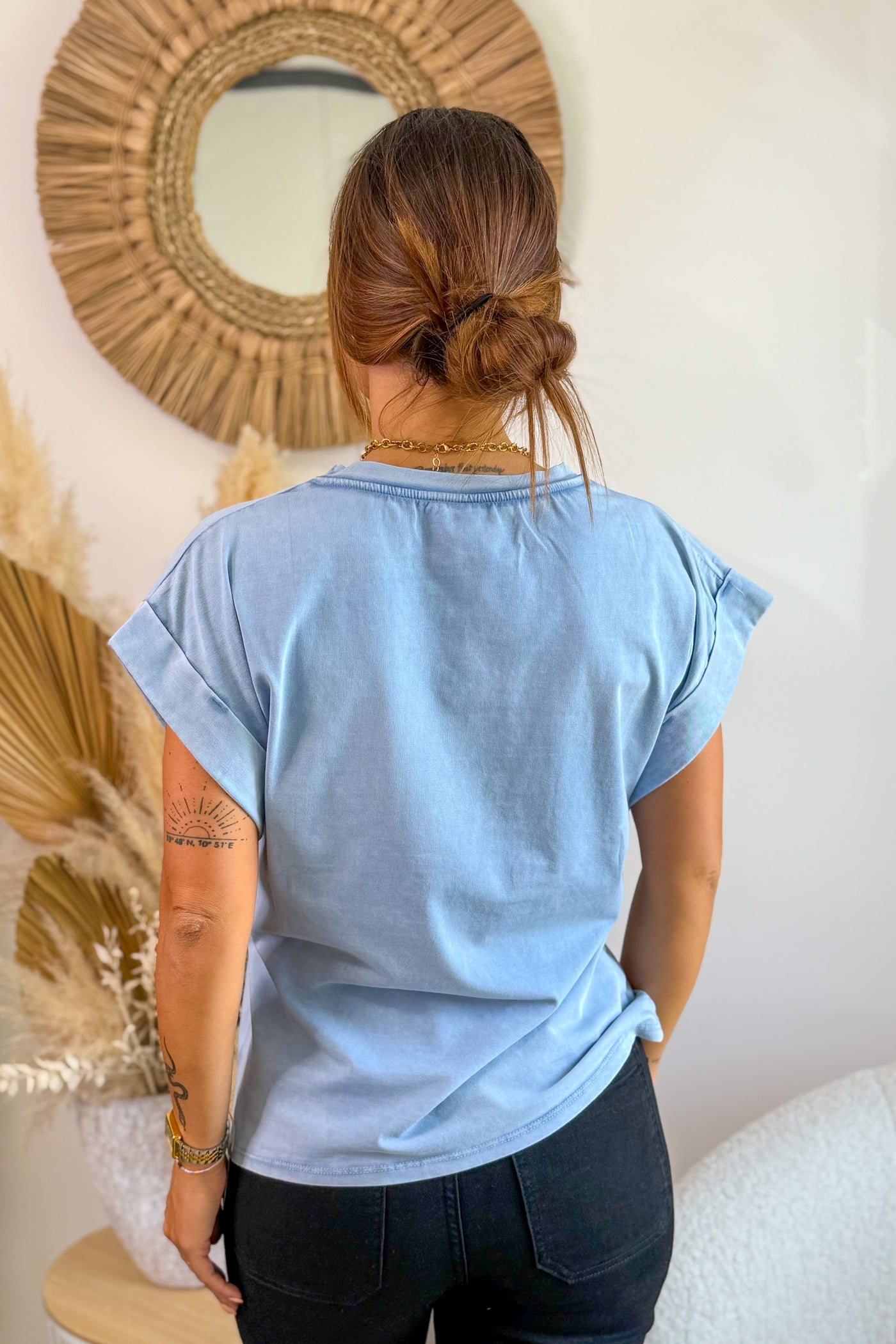 T-Shirt " Soho" Bleu (15242526294341)