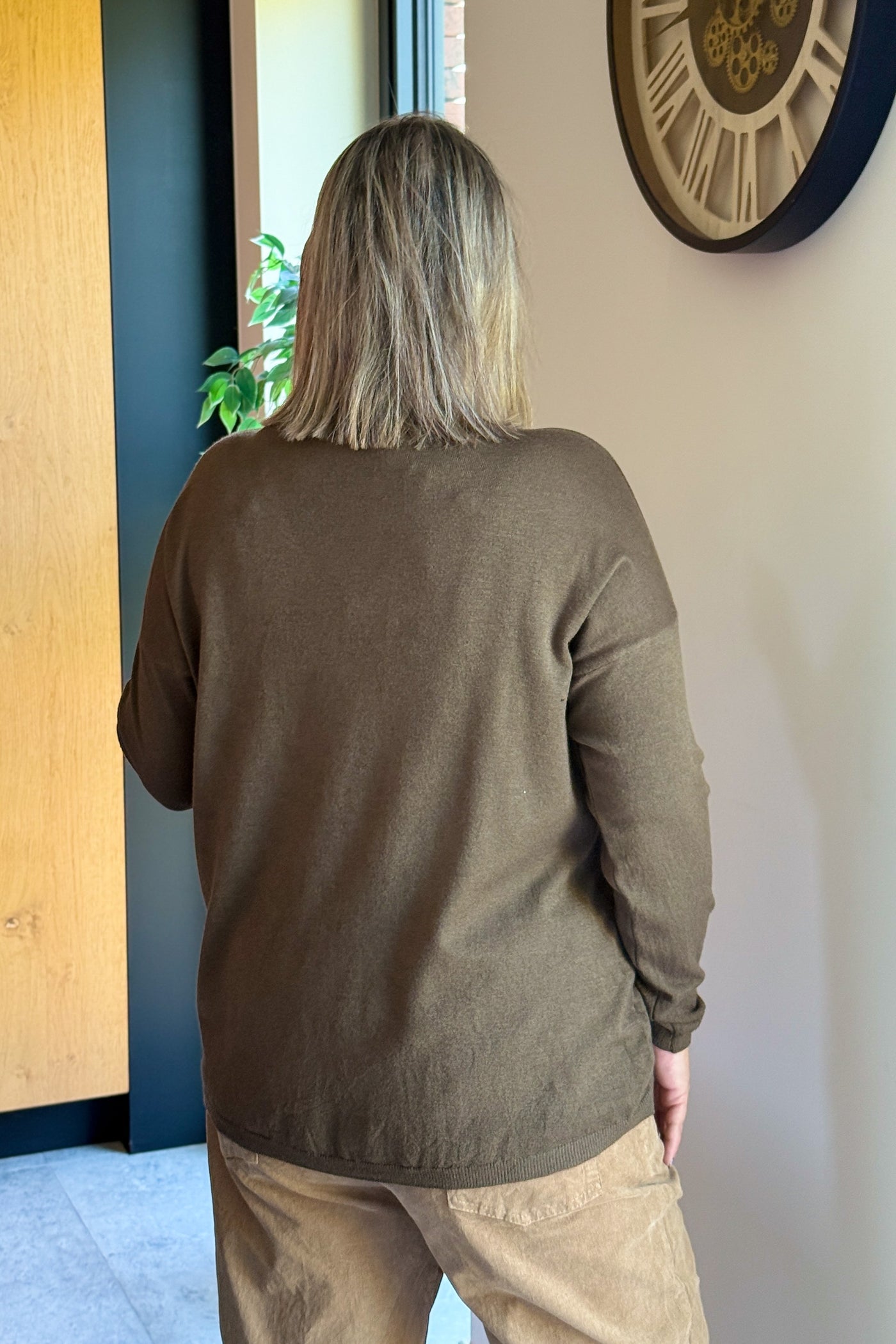 Pull Billia à Strass Choco GT