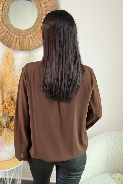 Blouse Hortense Choco