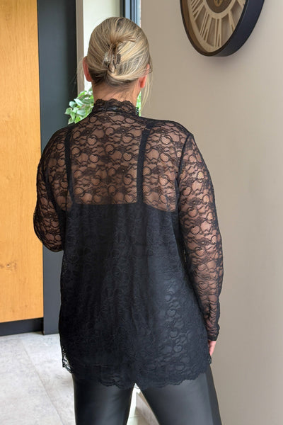 Top Dentelle Lilou Noir GT