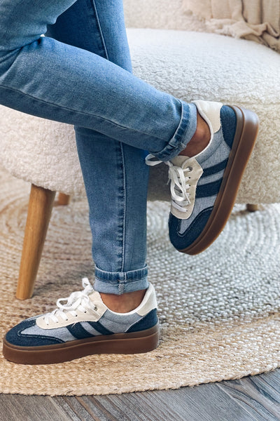 Baskets Addax Bleu Jeans (15005603987781)