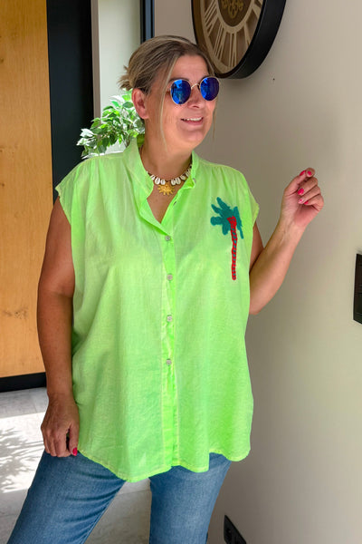 Chemise Pimpa Vert Fluo (15157151564101)