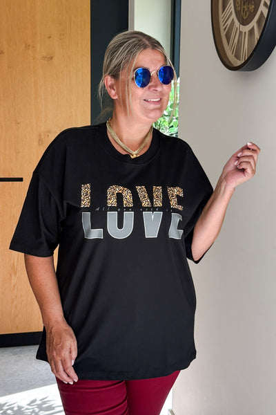 T-Shirt CarKourtney Noir Carmakoma (15260728361285)