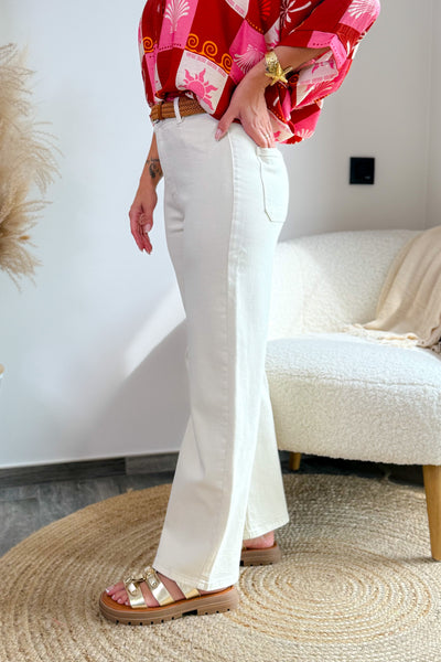 Jeans Wide Leg Y6657C Ecru (15104025657669)