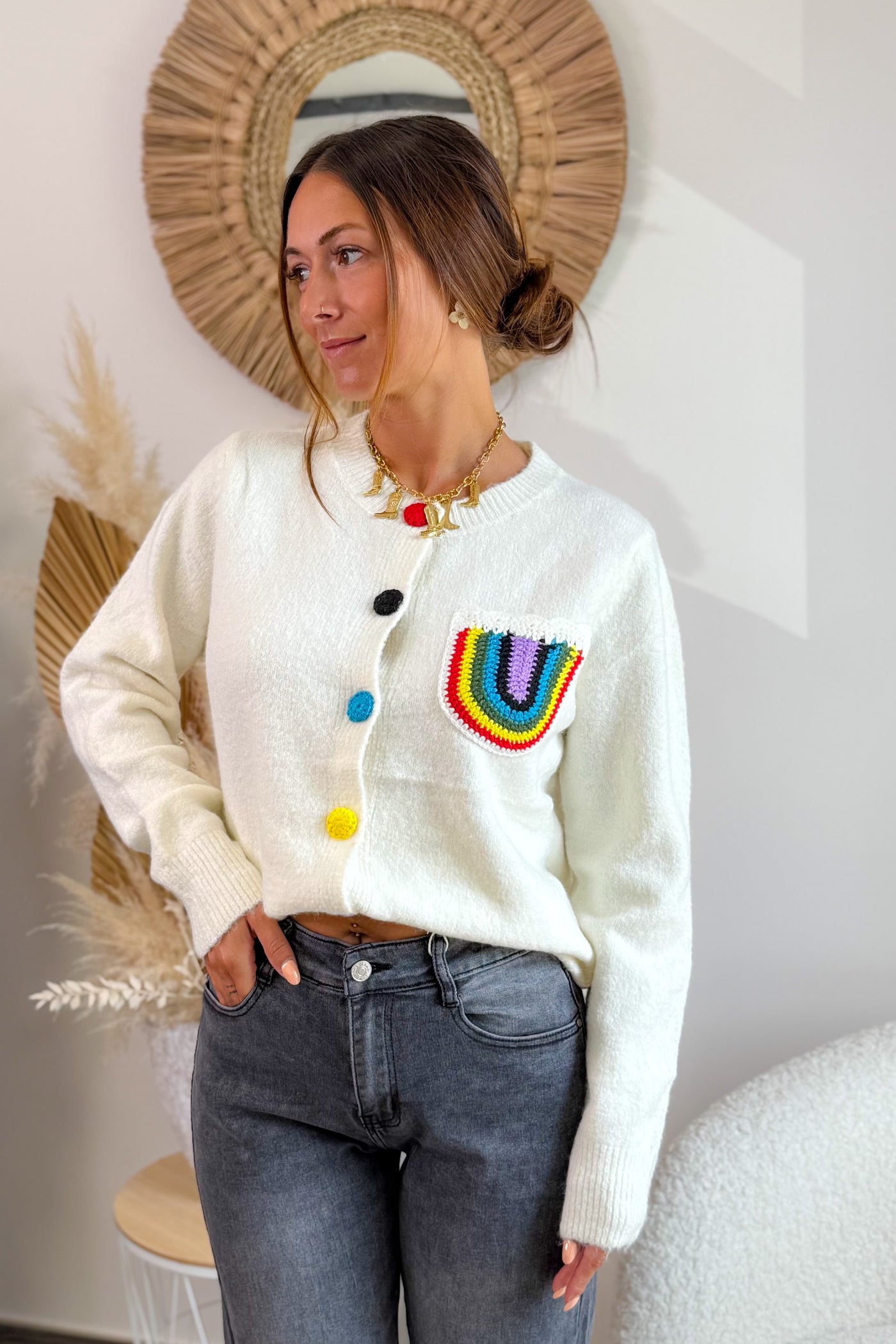 Gilet Gribella Blanc (15242398728517)