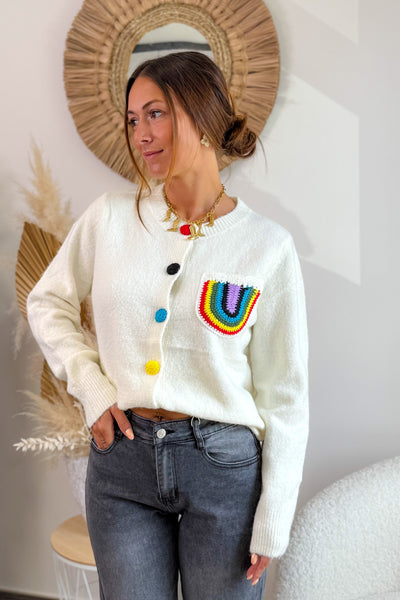 Gilet Gribella Blanc (15242398728517)