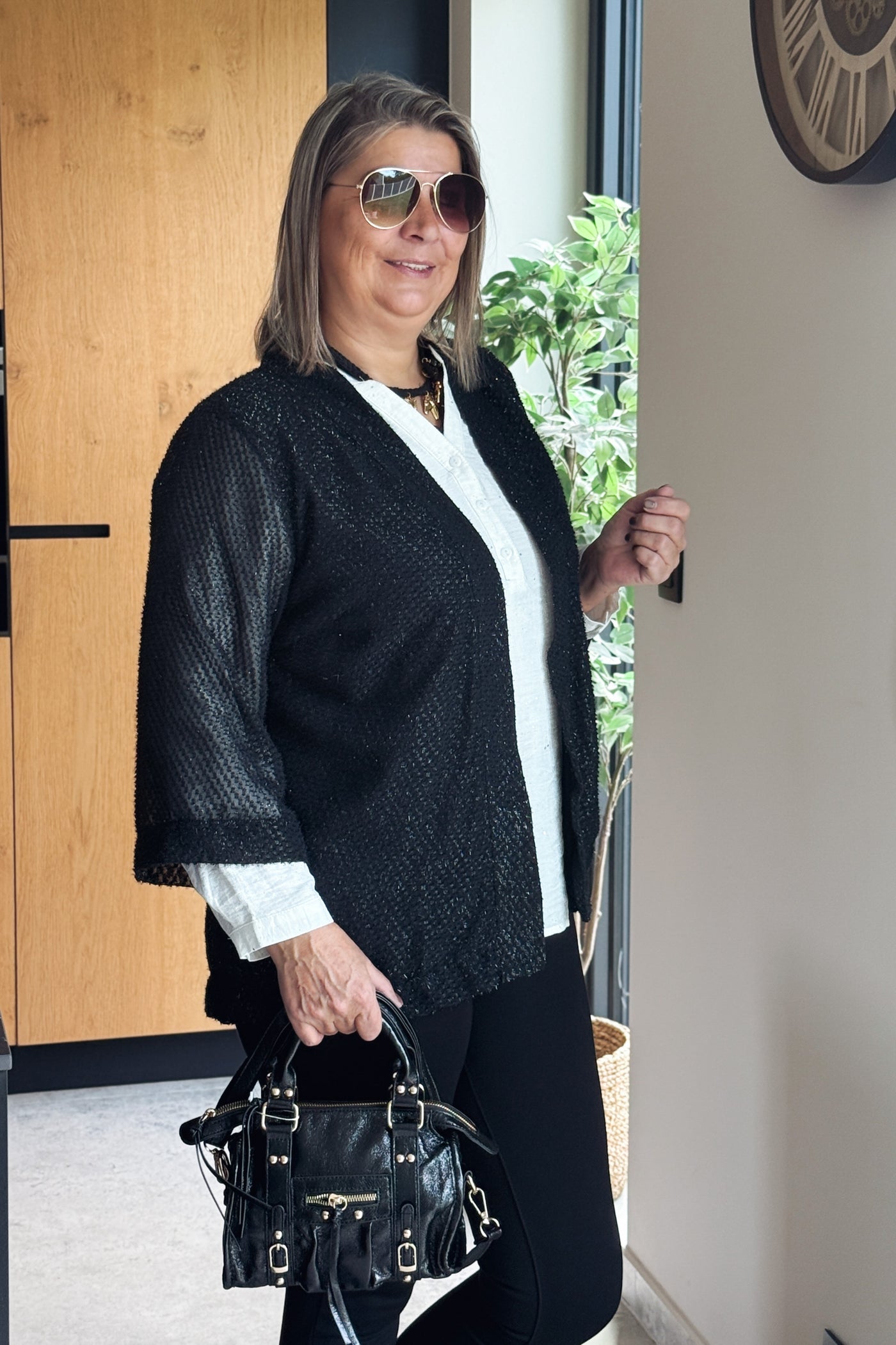 Veste CarSilvana Noir Carmakoma