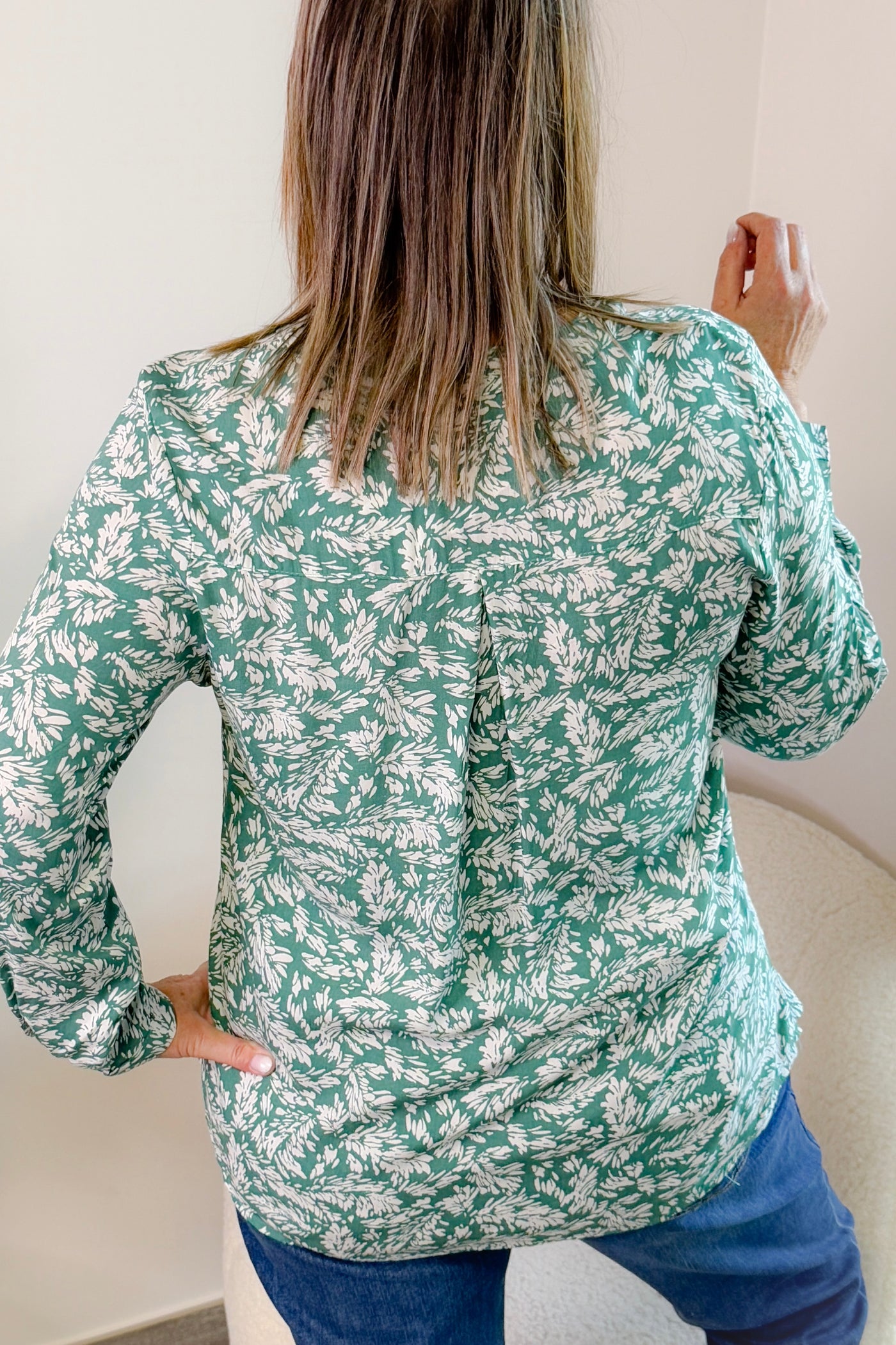 Blouse Margarette Verte GT (14909194010949)