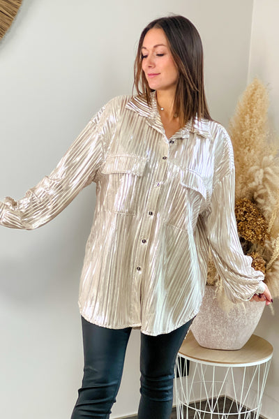 Chemisier Rania Beige (8738396111173)