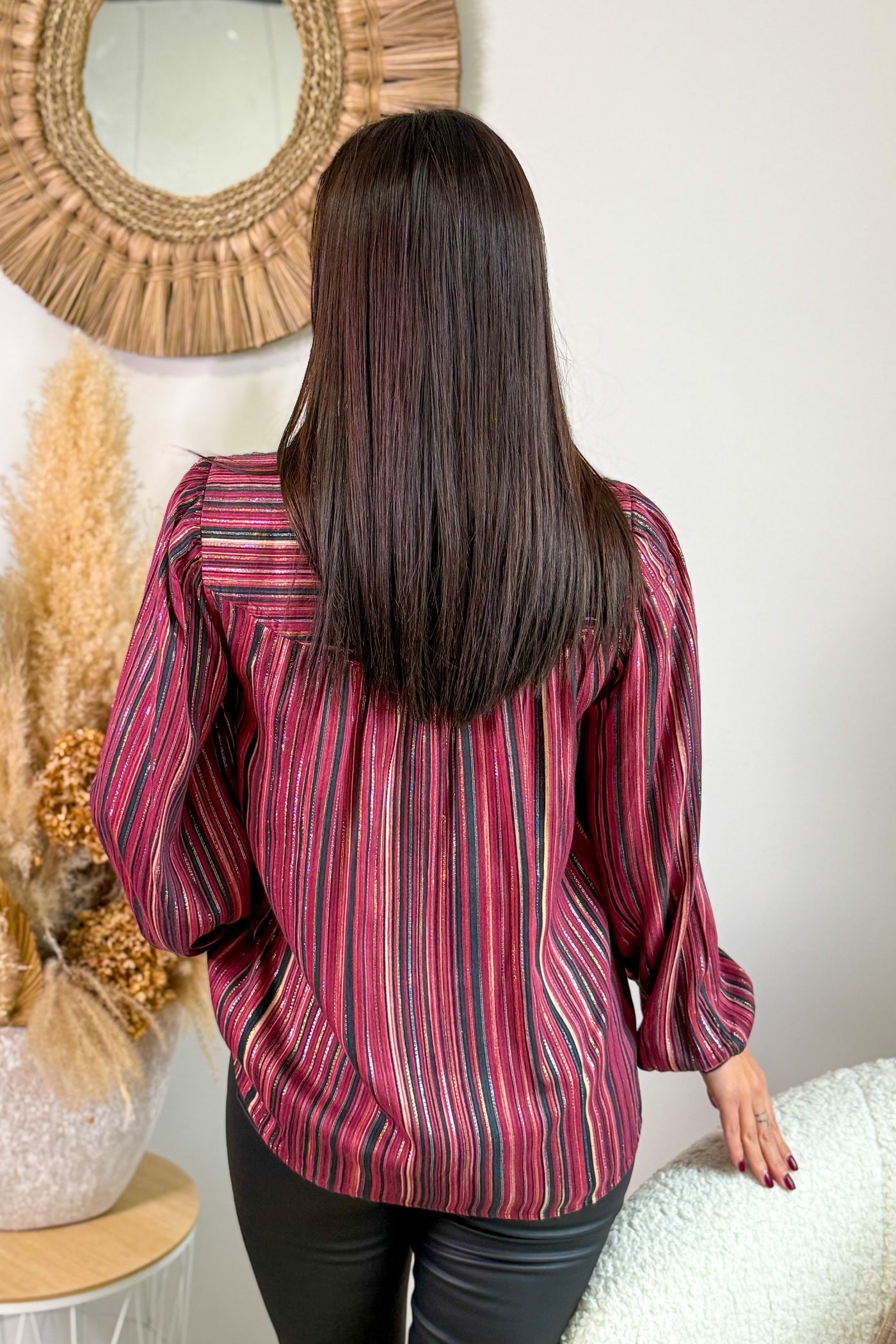 Chemise Dalia Bordeaux Garcia