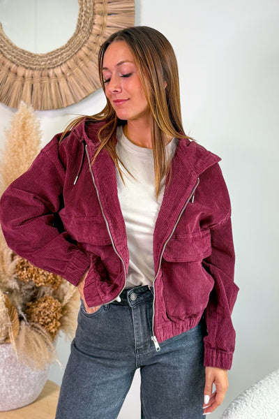 Veste Kenzie Bordeaux Only (15190346760517)