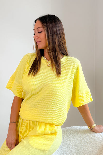 T-Shirt Annette Jaune (15114723918149)