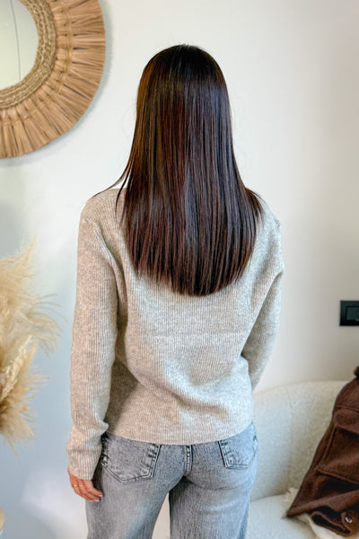 Pull Sandrine Beige JDY