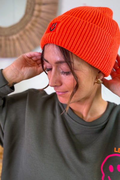 Bonnet Smiley Orange (15314935513413)