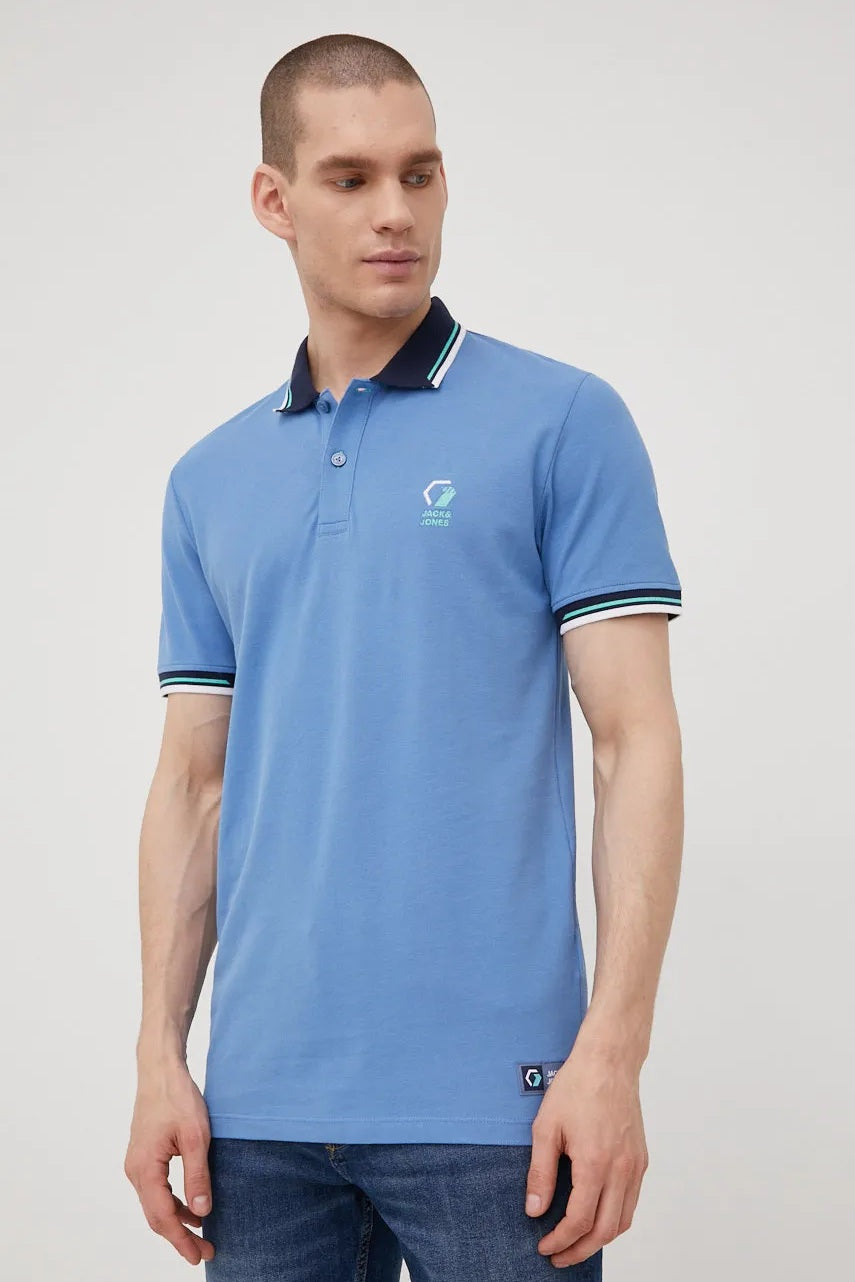 Polo JCOLOGAN Bleu (8669868360005)