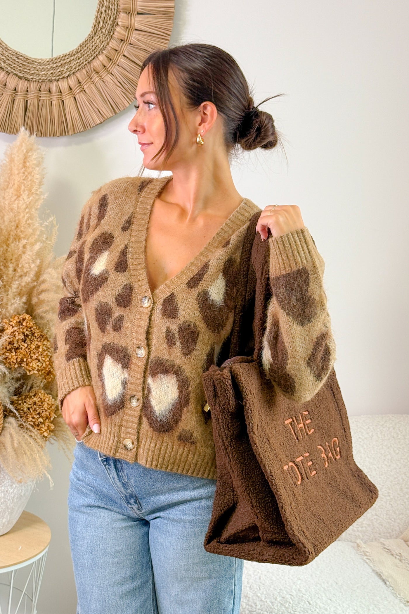 Grand Tote Bag Teddy Choco (15264164217157)
