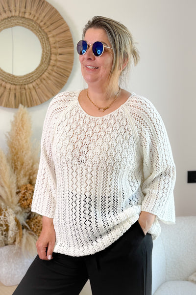 Pull CarNola Blanc Only Carmakoma (15020405129541)