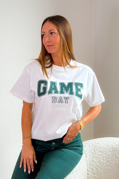 T-Shirt Rikka " Game" Blanc Only (15190420193605)
