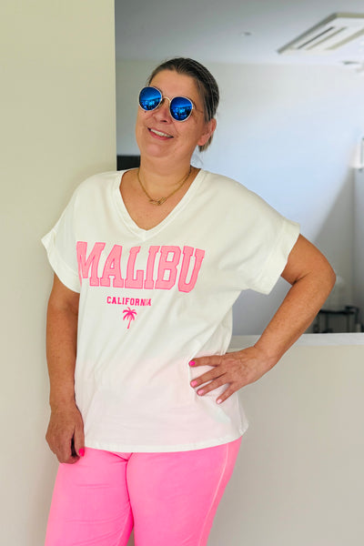 T-Shirt "Malibu" Blanc GT (15050235216197)