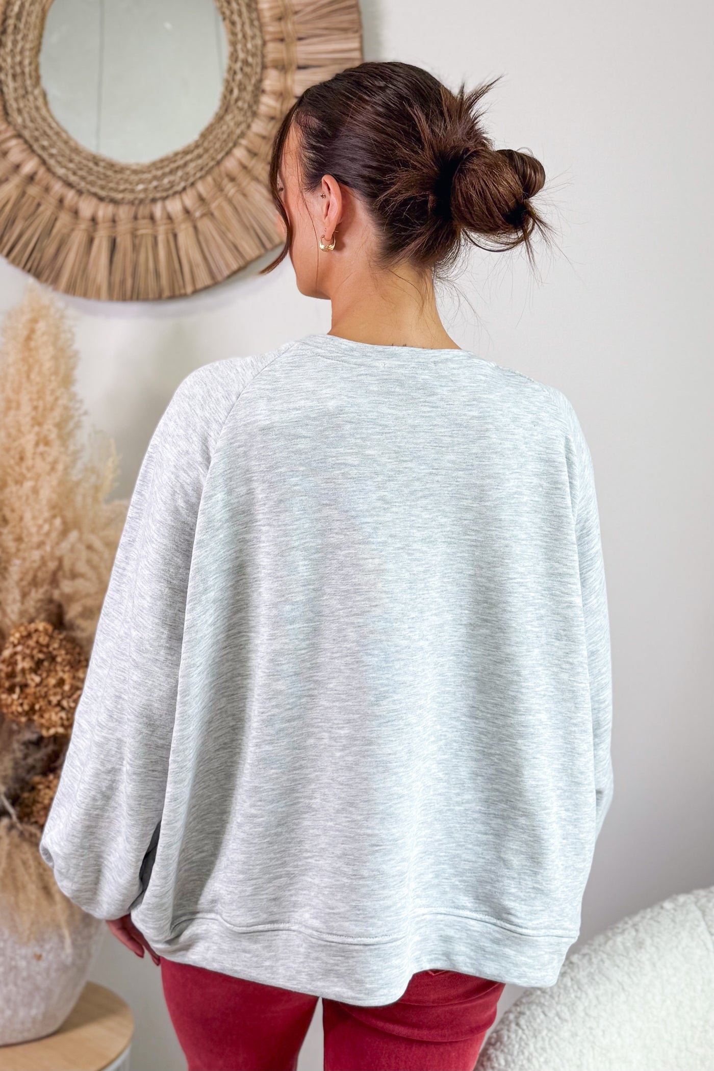 Sweat " Ciao" Gris (15314652496197)