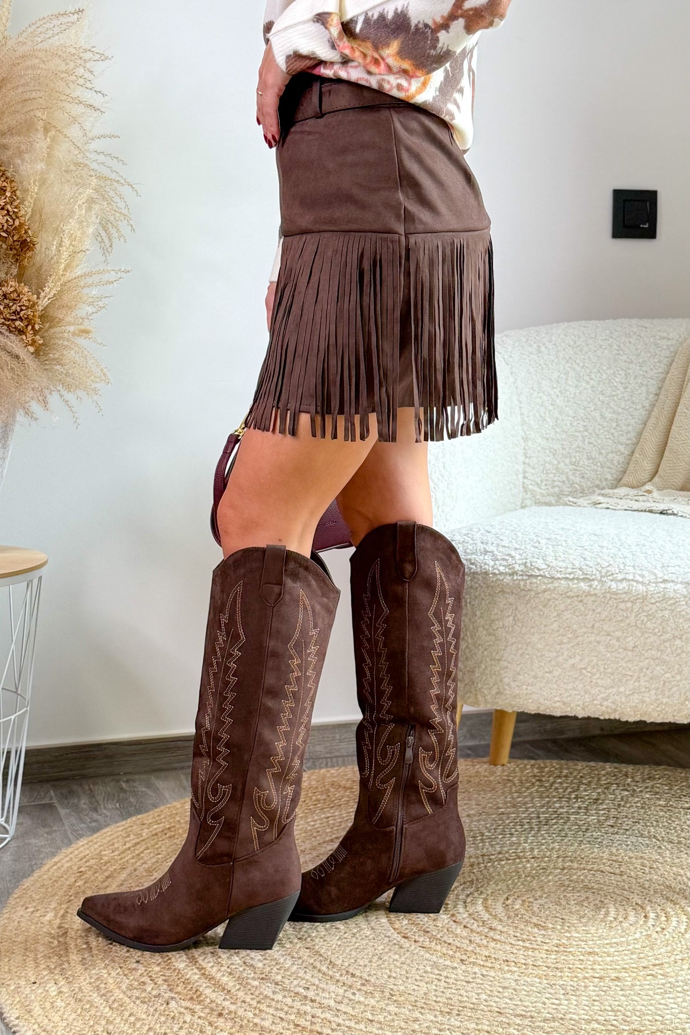 Jupe-Short Cheyenne Choco (15345002676549)