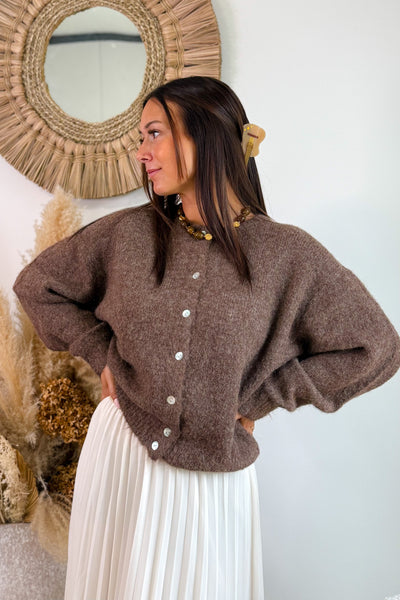 Gilet Bettina Marron (15255409688901)