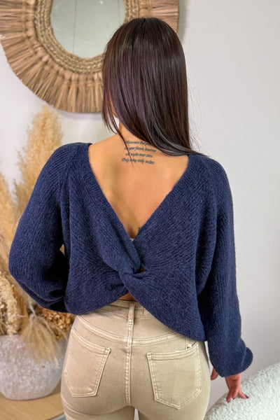 Pull Théoline Bleu Marine