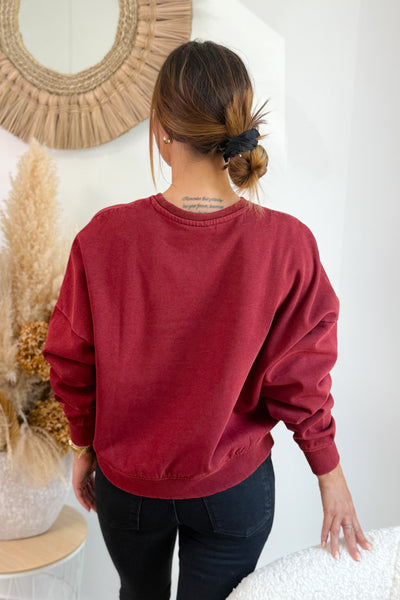 Sweat Linda Bordeaux Only (15197949002053)