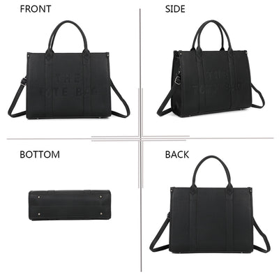 Sac "TOTE BAG" Noir Grand Modèle (9612711231813) (9713881252165) (9713906057541)