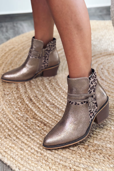 Bottine Style Santiag Taupe (15255296966981)