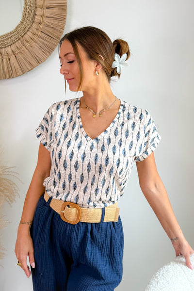 T-Shirt Pearl Bleu Marine Garcia (15095157129541)