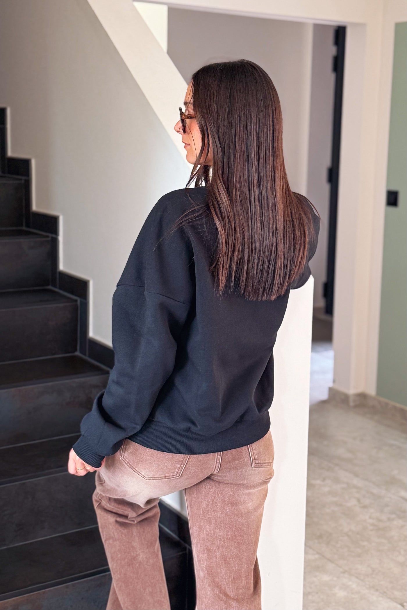 Sweat Lally Noir Only