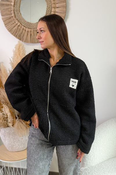 Gilet Teddy Marianne Noir (15345051173189)