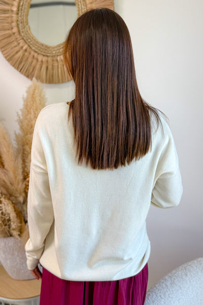 Pull Elida Ecru (15297647771973)