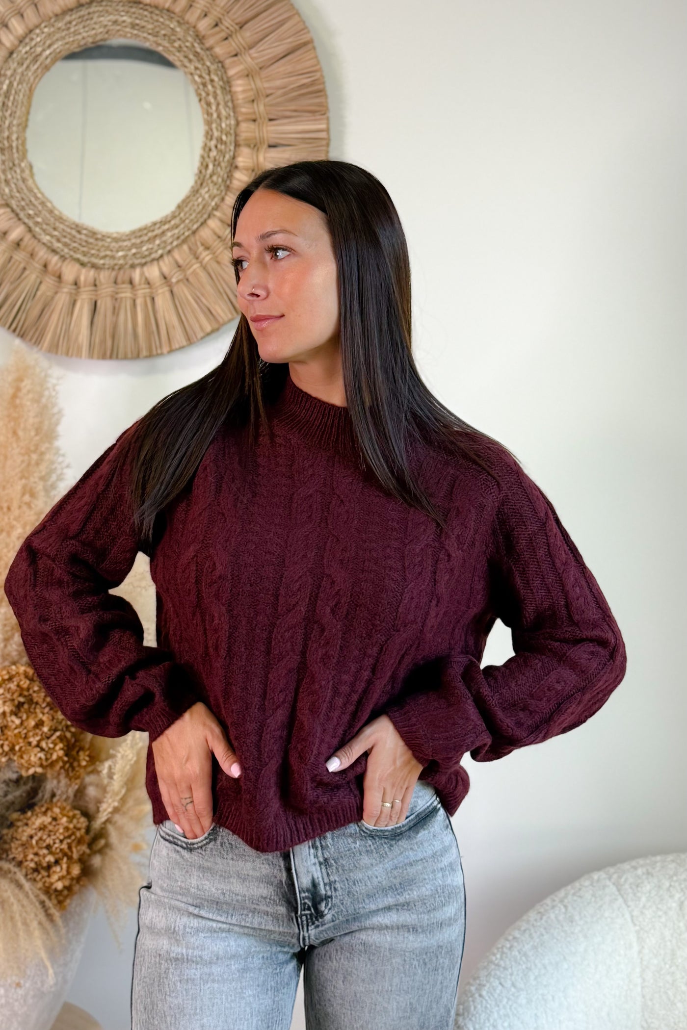 Pull Silja Bordeaux JDY