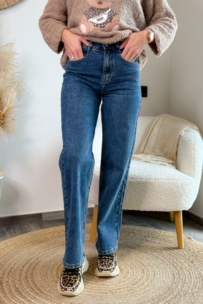 Jeans Wide Leg Y5333 Bleu