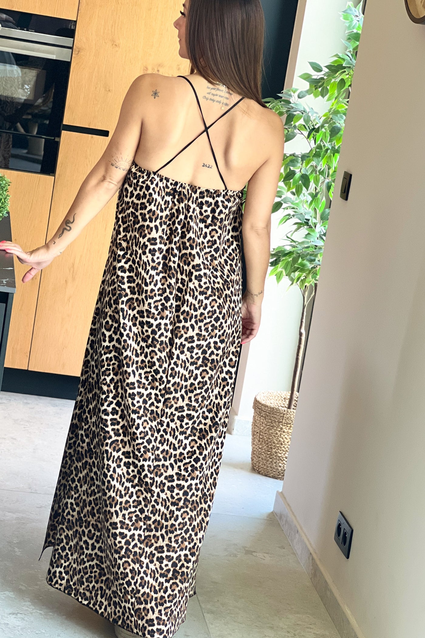 Longue Robe Sivana Léopard (9555309658437)