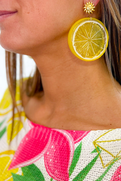 Boucles d'oreille Citron Soleil (15046784844101)